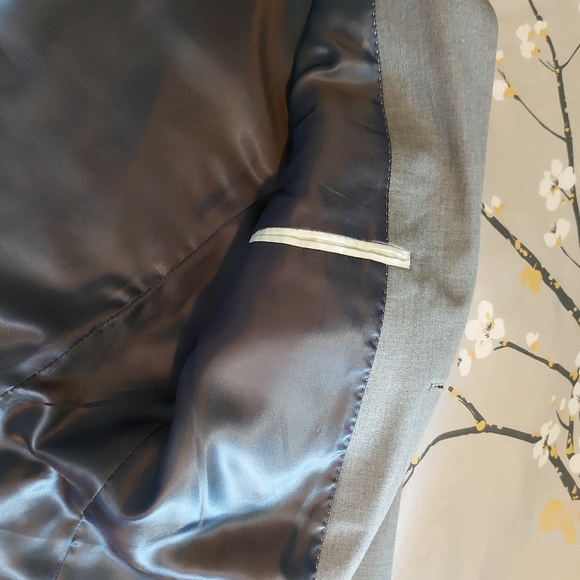 Top man (HBC) grey suit jacket and pants - Picture 3 of 8